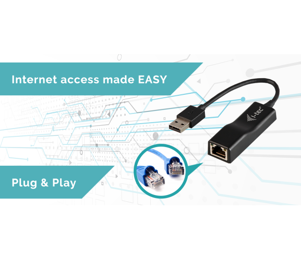 i-tec USB Fast Ethernet Adapter karta sieciowa USB 10/100 Mbps - 518492 - zdjęcie 5